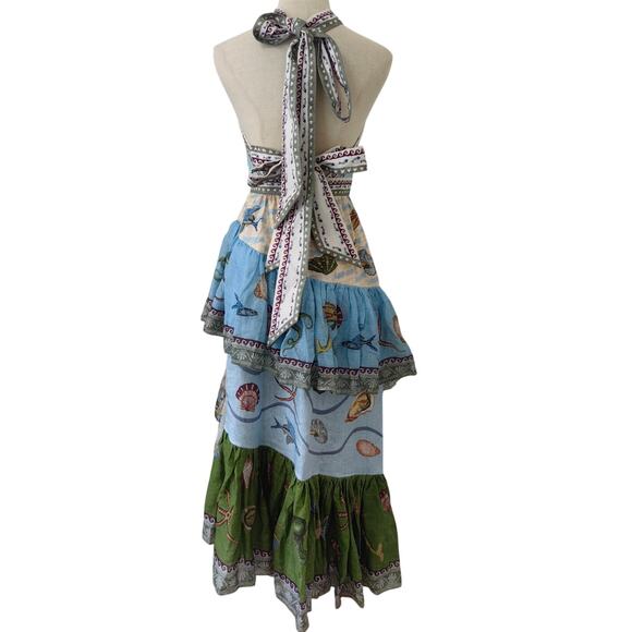 ALEMAIS Bath House midi dress US 2 - Picture 8 of 10